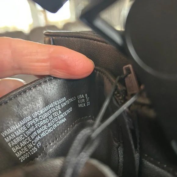 NWT! Madden NYC Women's Faux Leather Tall Moto Boots Dark Brown SIZE 6 No Box - Picture 14 of 15